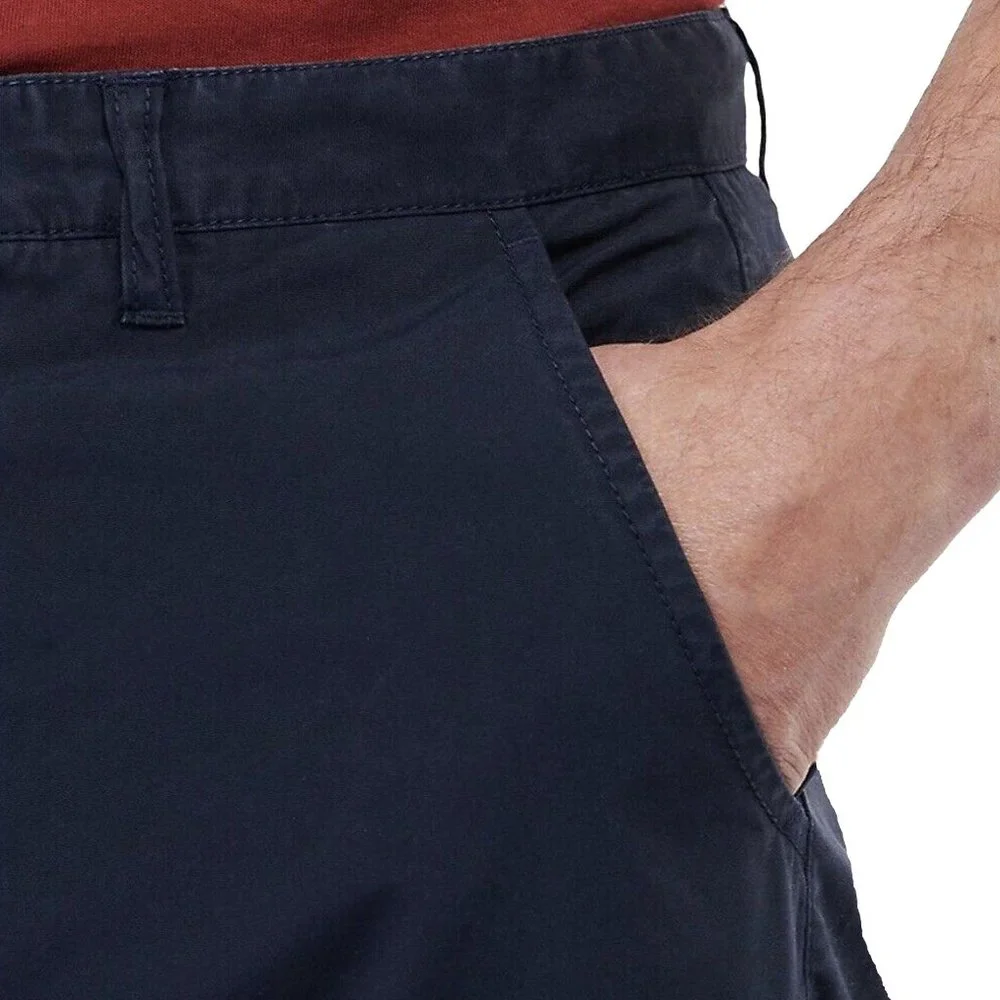 NEW Barbour Glendale Shorts! 40 42  Navy  Flat Front  8.5